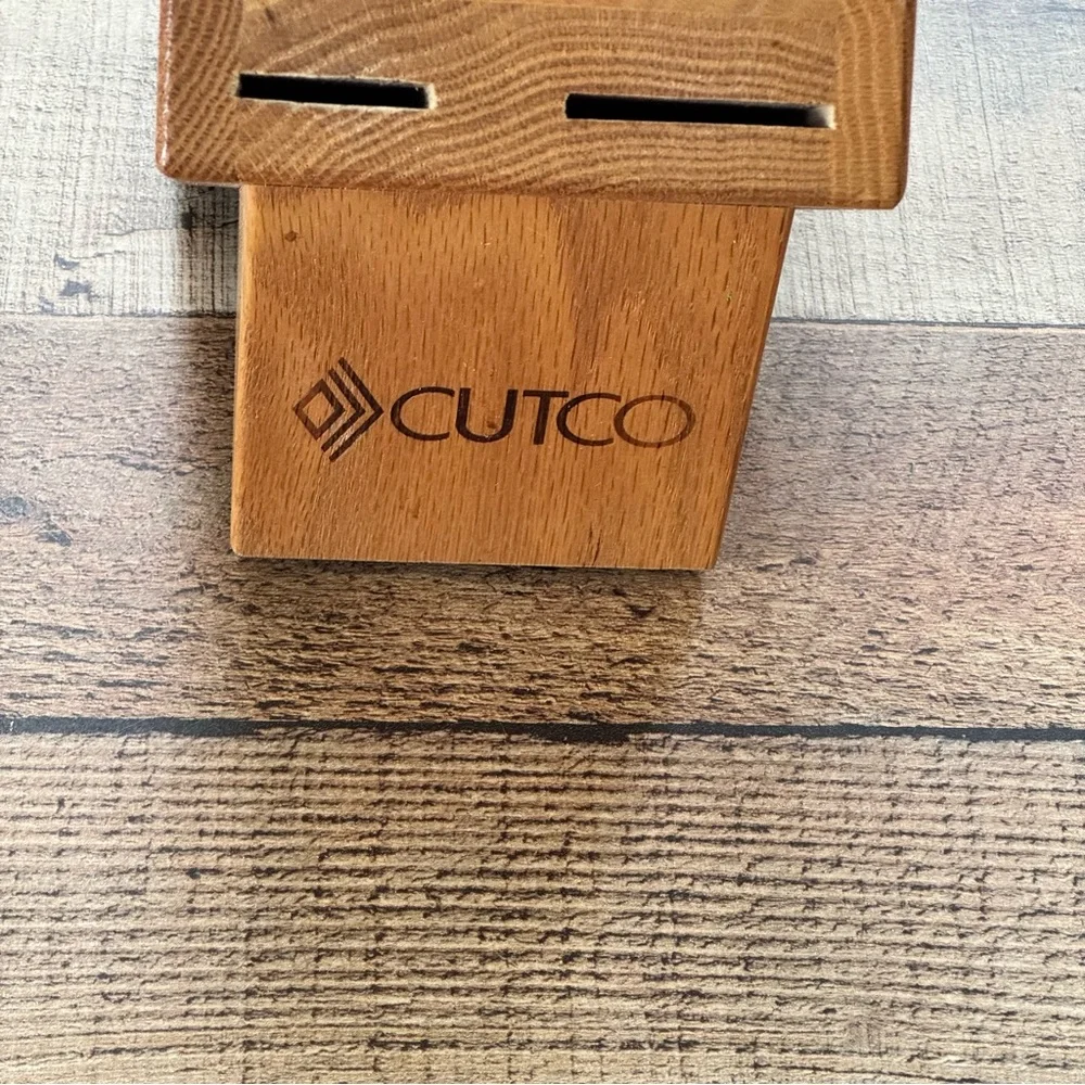 Cutco Natural Wood Knife Holder